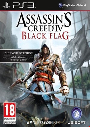 دیتای کپی خور بازی Assassins Creed Iv Black Flag PS3