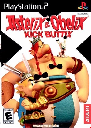 دیتای بازی Asterix Obelix Kick Buttix نسخه پلی استیشن 2