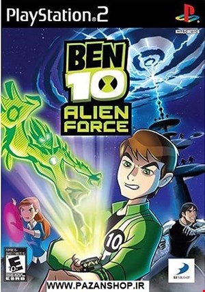 دیتای بازی Ben 10 - Alien Force نسخه پلی استیشن 2  