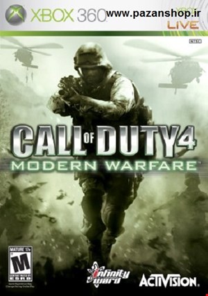 دیتای کپی خور بازی Call Of Duty 4 Xbox 360