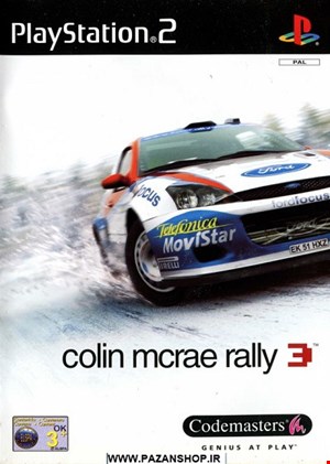 دیتای بازی Colin McRae Rally 3 نسخه پلی استیشن 2  