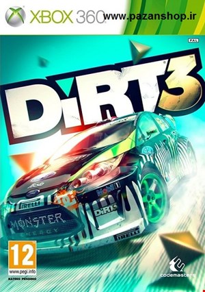 دیتای کپی خور بازی DiRT 3 xbox 360