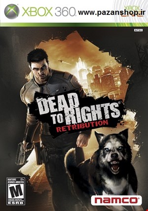دیتای کپی خور بازی Dead To Rights Retribution xbox 360