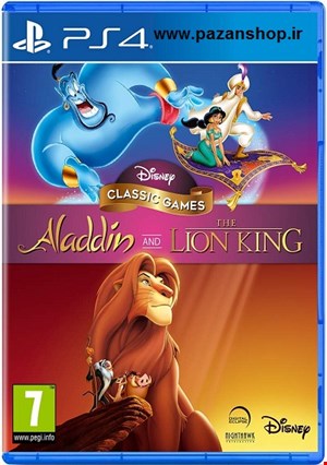 دیتای کپیخور بازی Disney Classic Games Aladdin and The Lion King ps4