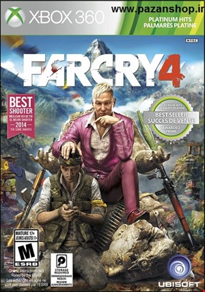دیتای کپی خور بازی Far Cry 4 xbox 360