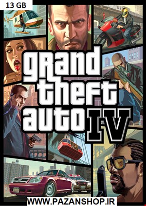 دیتای بازی کامپیوتری GTA IV complete version