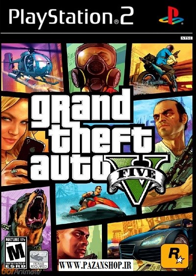 دیتای بازیGTA V نسخه پلی استیشن 2 