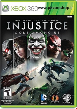 دیتای کپیخور بازی Injustice Gods Among Us xbox 360