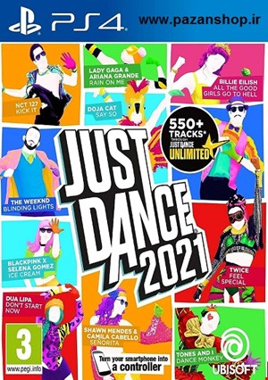 دیتای کپیخور بازی Just Dance 2021 PS4