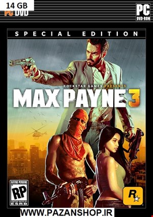دیتای بازی کامپیوتری Max Payne III + updates + dlc