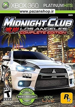 دیتای کپیخور بازی Midnight Club Los Angeles Complete Edition xbox 360