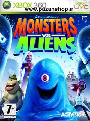 دیتای کپیخور بازی Monsters vs. Aliens xbox 360