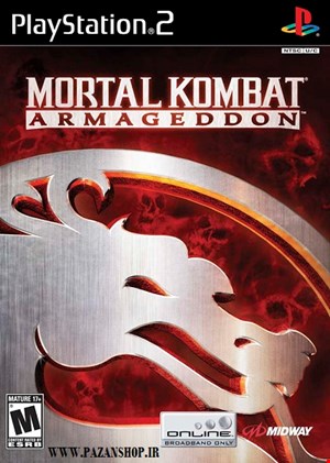 دیتای بازی Mortal Kombat  Armageddon نسخه پلی استیشن 2   