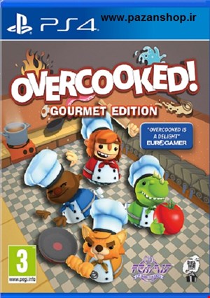 دیتای کپیخور بازی Overcooked 1 Gourmet Edition-PS4