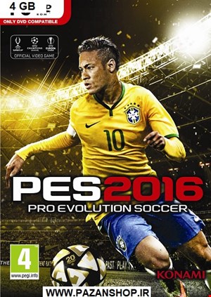 دیتای بازی کامپیوتری PES 2016