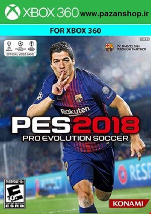 دیتای کپیخور بازی  PES 2018 xbox 360
