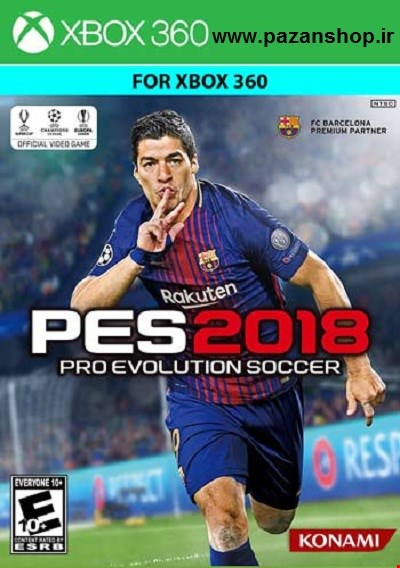 دیتای کپیخور بازی  PES 2018 xbox 360