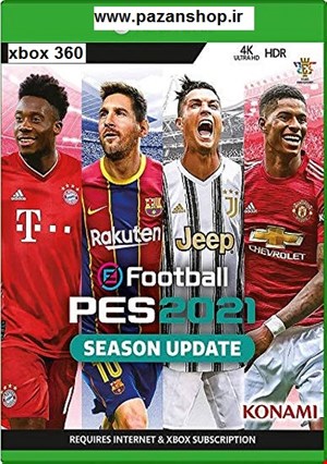 دیتای کپیخور بازی  pes 2021 xbox 360