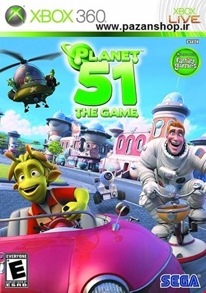 دیتای کپیخور بازی  Planet 51 - The Game xbox 360