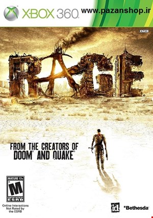 دیتای کپیخور بازی  Rage xbox 360