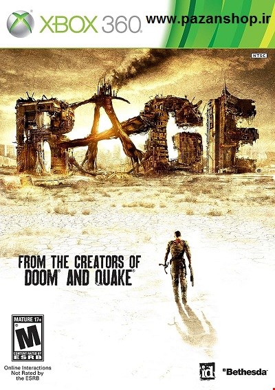 دیتای کپیخور بازی  Rage xbox 360