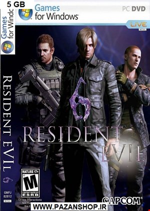دیتای بازی کامپیوتری Resident Evil 6