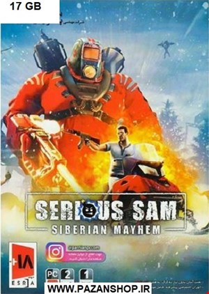دیتای بازی کامپیوتری Serious Sam Siberian Mayhem