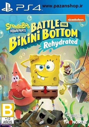 دیتای کپی خور بازی Spongebob Squarepants PS4