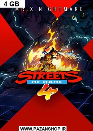 دیتای بازی کامپیوتری Streets of Rage 4 Mr X Nightmare