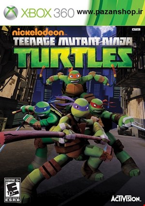 دیتای کپیخور بازی  Teenage Mutant Ninja Turtles xbox 360