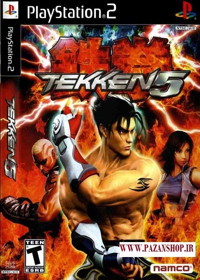 دیتای بازی tekken 5 نسخه پلی استیشن 2