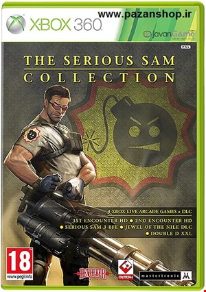 دیتای کپیخور بازی The Serious Sam Collection xbox 360