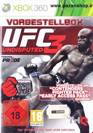 دیتای کپی خور بازی UFC Undisputed 3 xbox 360
