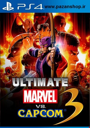 دیتای کپی خور بازی Ultimate Marvel vs Capcom 3 PS4