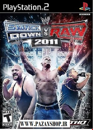 دیتای بازی WWE SmackDown vs Raw 2011 نسخه  پلی استیشن 2 