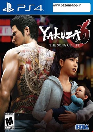 دیتای کپی خور بازی  Yakuza 6 The Song of Life  Shortcut PS4 