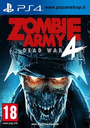 دیتای کپی خور بازی  Zombie Army 4 Dead War PS4 