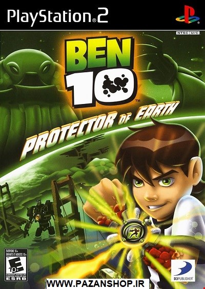 دیتای بازی ben 10 protector of earth نسخه پلی استیشن 2 