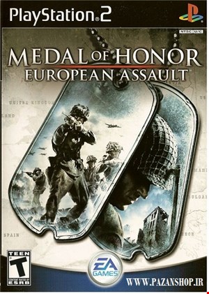 دیتای بازی  medal of honor european assauit نسخه پلی استیشن 2