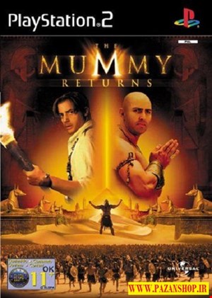 دیتای بازی  mummy 3 نسخه پلی استیشن 2  