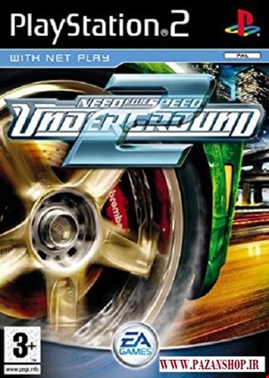 دیتای بازی  need for speed undergraund 2 نسخه پلی استیشن 2