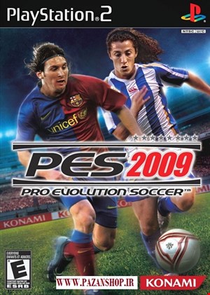 دیتای بازی  pes 2009 نسخه پلی استیشن 2 