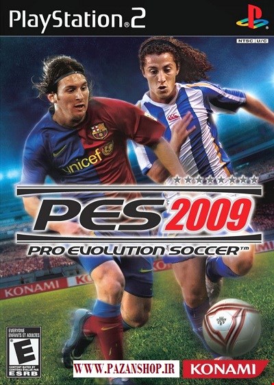 دیتای بازی  pes 2009 نسخه پلی استیشن 2 