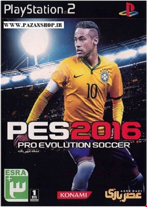 دیتای بازی pes 2016 با گزارش مزدک میرزایی نسخه پلی استیشن 2   