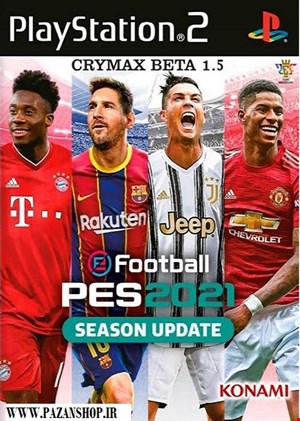 دیتای بازی pes 2021  نسخه پلی استیشن 2