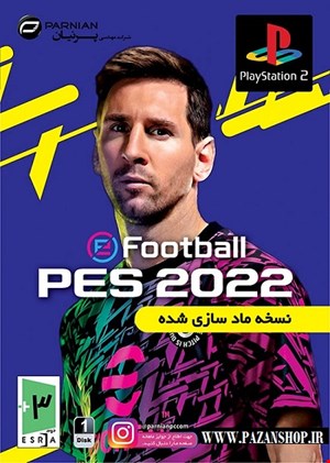 دیتای بازی  pes 2022 HD نسخه پلی استیشن 2