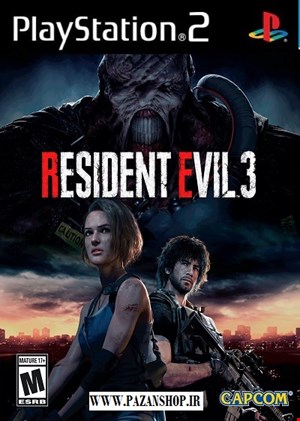 دیتای بازی  resident evil 3 نسخه پلی استیشن 2 