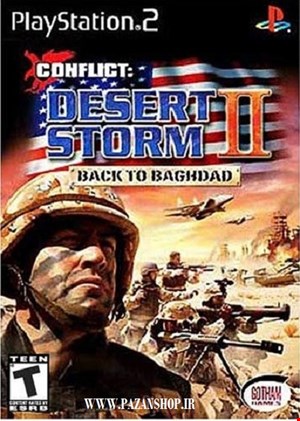 دیتای بازی conflict desert storm 2 back to baghdad نسخه پلی استیشن 2