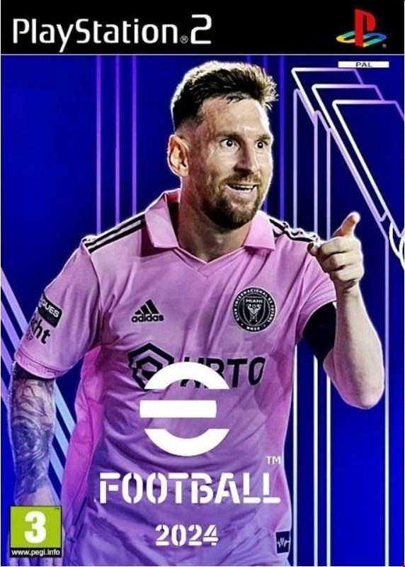 دیتای کپی خور بازی Pes 2024 PS2