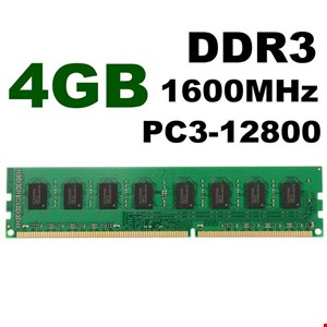رم کامپیوتر هاینیکس مدل 12800 ظرفیت ۴ گیگابایت DDR3 فرکانس ۱۶۰۰ مگاهرتز